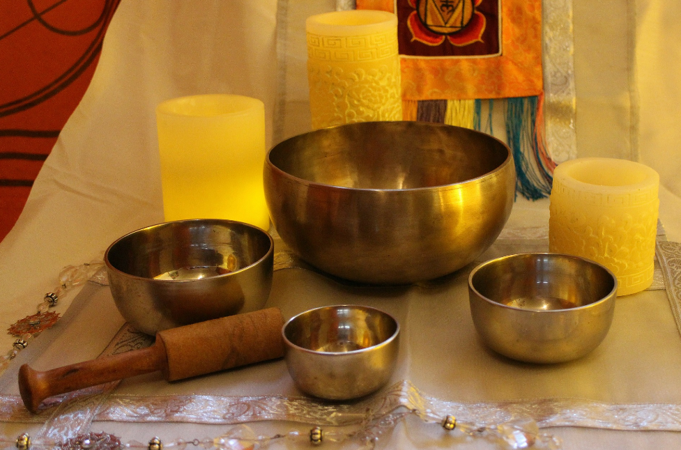 Tibetan bowl for sound healing